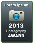 2013 Photography  AWARD Lorem Ipsum